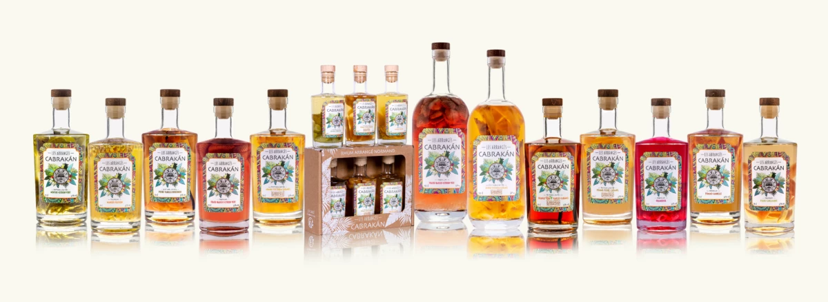 packshot bouteille de rhum
