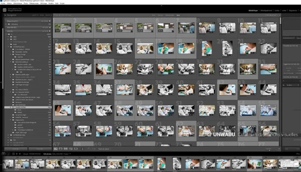 Editing et le tri avant la retouche des photos