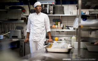 cuisinier - Reportage photo dans les cuisines d'un restaurant gastronomique