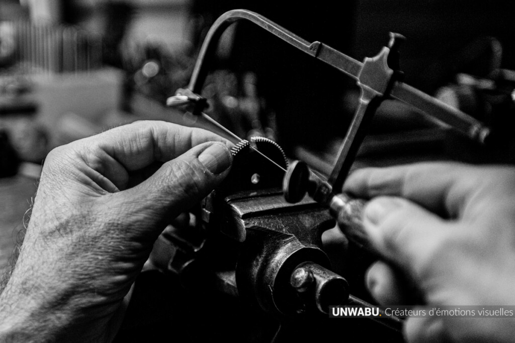 Rénovation d'une denture de roue d'horloge