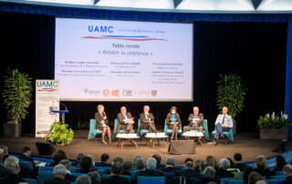 Congrès de l'UAMC au palais des congrès de Caen en présence du préfet, du maire de Caen et de la vice présidente de région